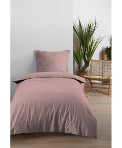 Eden Housse de couette en coton uni ne Clearance