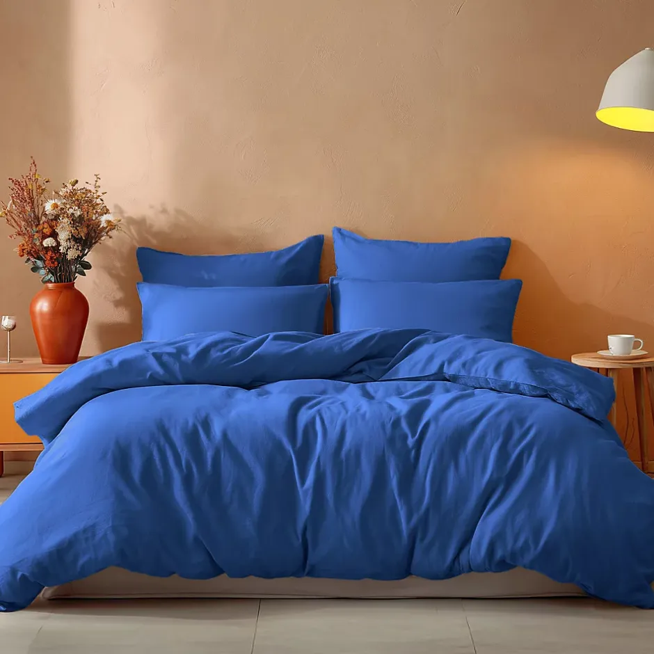 Sensei Maison Housse de couette en coton Océan 260x240 cm STUDIO Discount