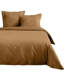 Eden Housse de couette en coton uni ne Clearance