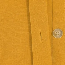 Atmosphera Créateur D'Intérieur Housse de couette en coton - jaune moutarde 140x200 cm - Atmosphera Outlet