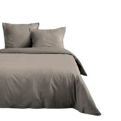 Eden Housse de couette en coton uni ne Clearance
