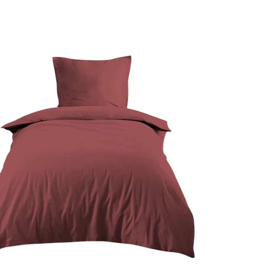 Eden Housse de couette en coton uni ne