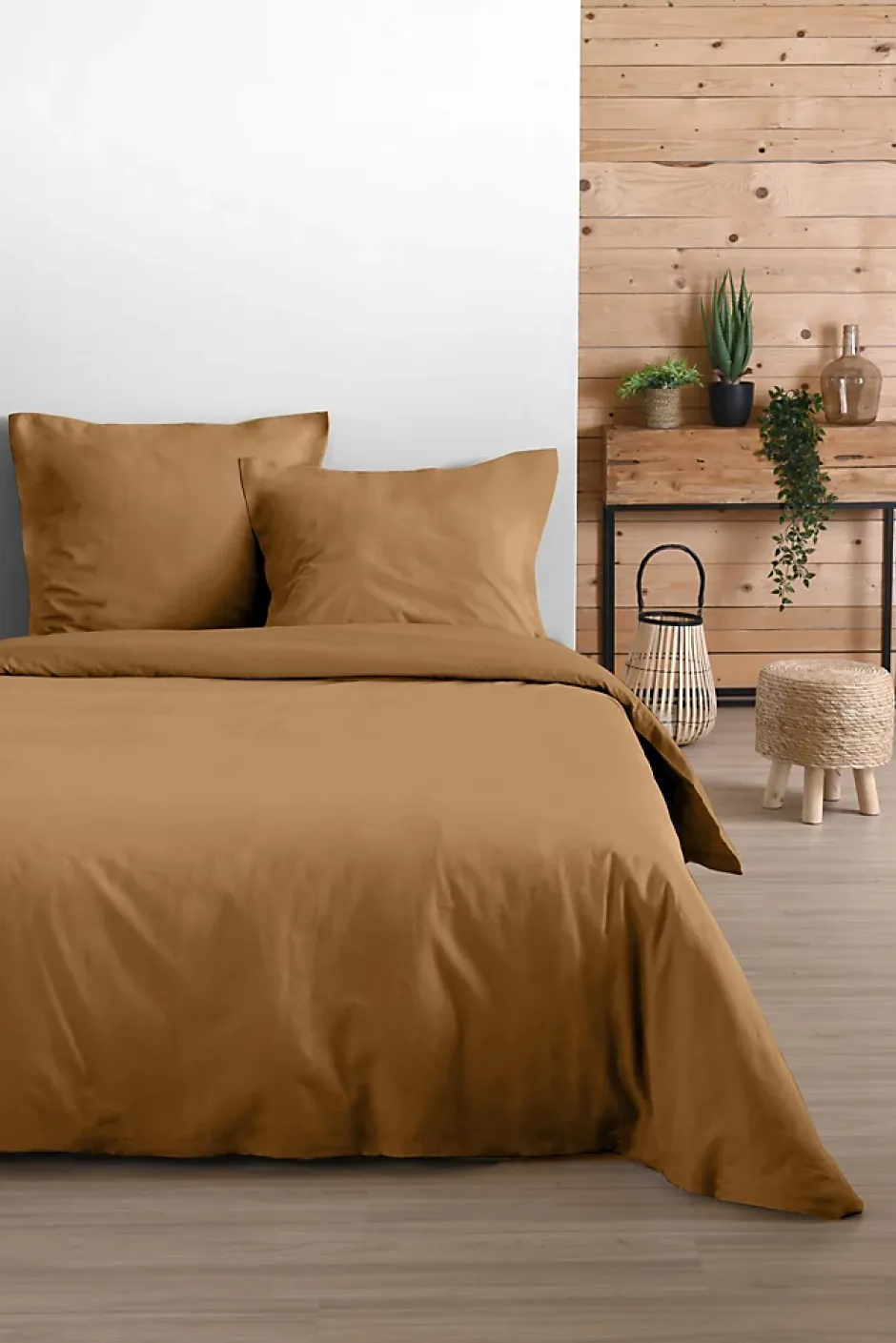 Eden Housse de couette en coton uni ne Best