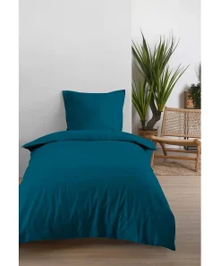 Eden Housse de couette en coton uni ne