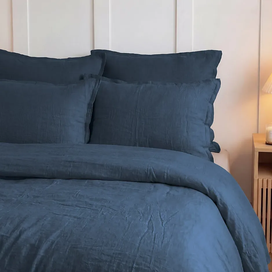 Sensei Maison Housse de couette en gaze de coton Indigo 260x240 cm LOFT Hot