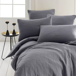 Sensei Maison Housse de couette en gaze de coton Miel 200x200 cm LOFT
