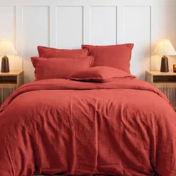 Sensei Maison Housse de couette en gaze de coton Terracota 260x240 cm LOFT Hot