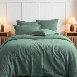 Sensei Maison Housse de couette en gaze de coton Lichen 240x220 cm LOFT Discount