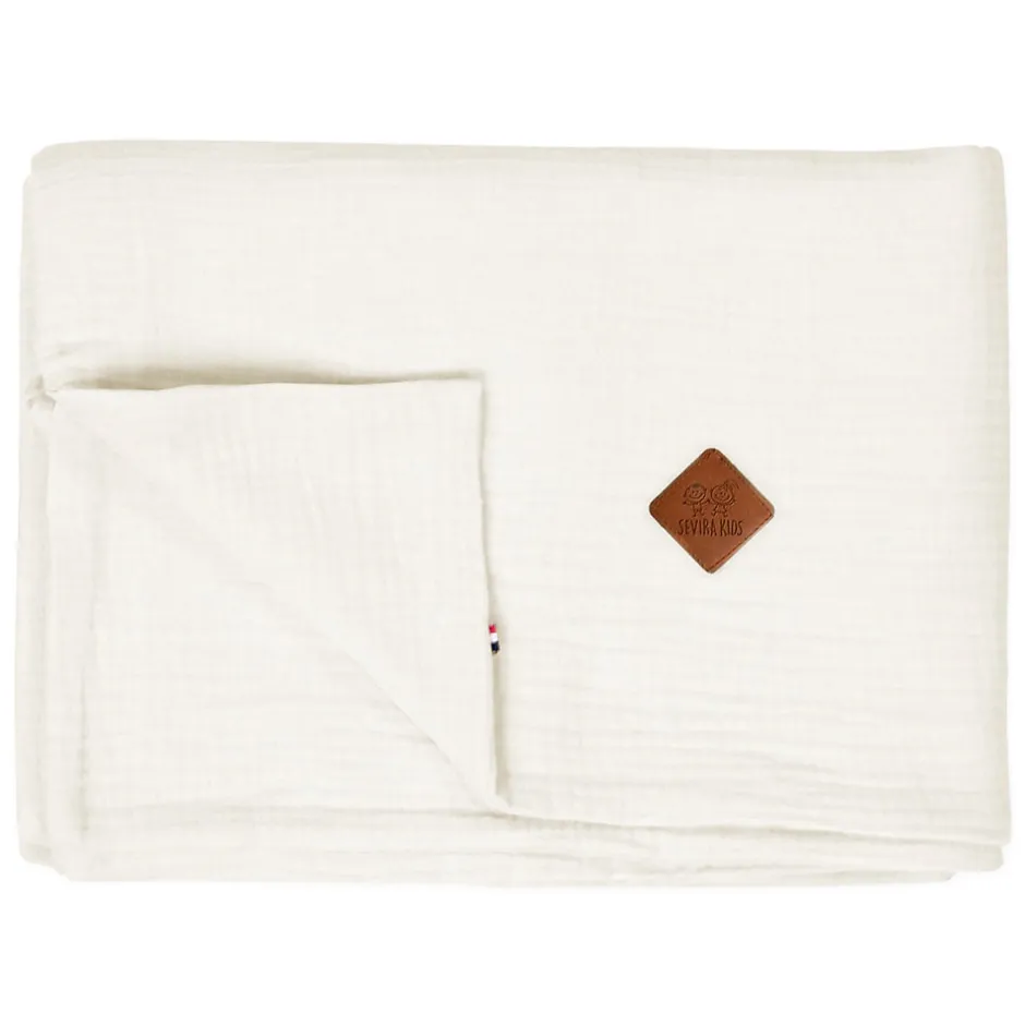 Sevira Kids Housse de couette en gaze de coton Jeanne