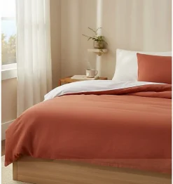 Eden Housse de couette en lin lavé Parfait New