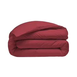 Sensei Maison Housse de couette en percale coton Cardinal 140x200 cm SOFT PERCALE