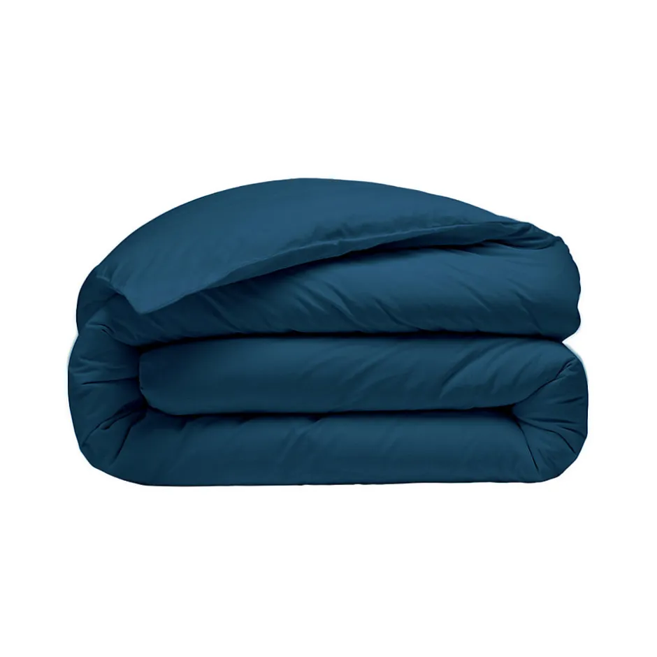 Sensei Maison Housse de couette en percale coton Indigo 260x240 cm SOFT PERCALE