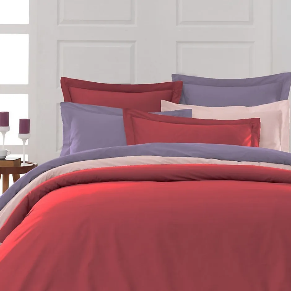 Sensei Maison Housse de couette en percale coton Cardinal 260x240 cm SOFT PERCALE