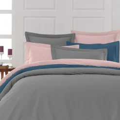 Sensei Maison Housse de couette en percale coton Galet 200x200 cm SOFT PERCALE Online