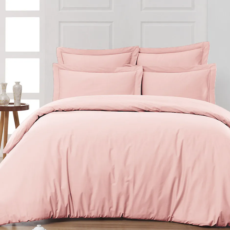 Sensei Maison Housse de couette en percale coton Poudre 140x200 cm SOFT PERCALE