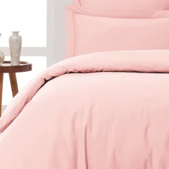 Sensei Maison Housse de couette en percale coton Poudre 140x200 cm SOFT PERCALE