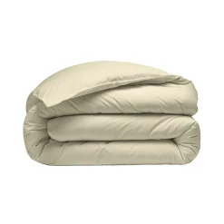 Sensei Maison Housse de couette en percale coton Ficelle 140x200 cm SOFT PERCALE