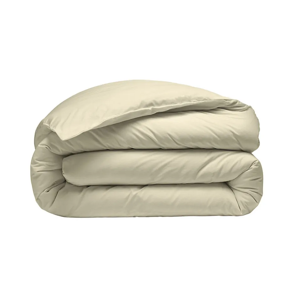 Sensei Maison Housse de couette en percale coton Ficelle 140x200 cm SOFT PERCALE