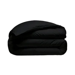 Sensei Maison Housse de couette en percale coton Noir 260x240 cm SOFT PERCALE