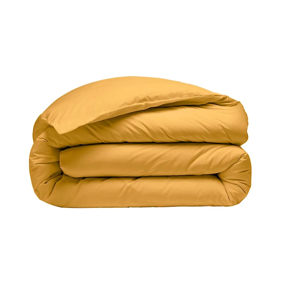 Sensei Maison Housse de couette en percale coton Caramel 200x200 cm SOFT PERCALE Clearance