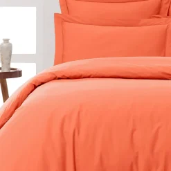 Sensei Maison Housse de couette en percale coton Corail 200x200 cm SOFT PERCALE Clearance