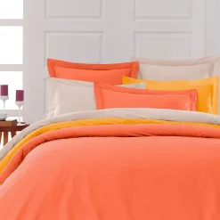 Sensei Maison Housse de couette en percale coton Corail 200x200 cm SOFT PERCALE Clearance