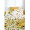 Eden Housse de couette en percale de coton motif floral Online