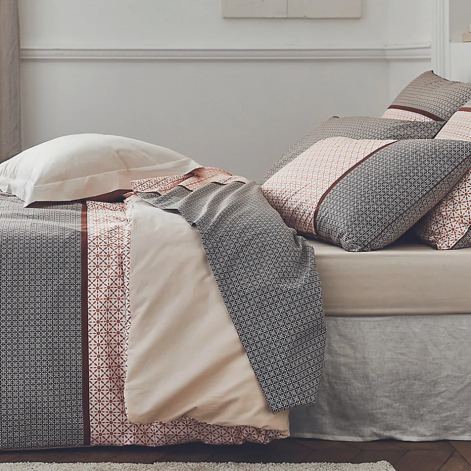 Tradilinge Housse de couette en percale (300x240 cm - Naturel)