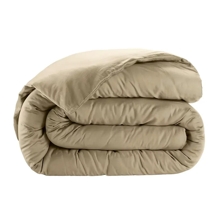 Eden Housse de couette en satin de coton Uni Online