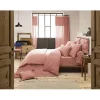 L'Effet Papillon Housse de couette "Gaïa" toutes dimensions "Gaze de Coton" - Gaïa Rose Pêche - Housse de couette 240 x 220 cm