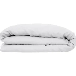 Atmosphera Créateur D'Intérieur Housse de couette Linah - blanc - lin lavé 260x240 cm - Atmosphera