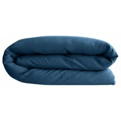 Vent Du Sud Housse de couette Palace 100% coton teint lavé - Palace Marine - Housse de couette 260 x 240 cm