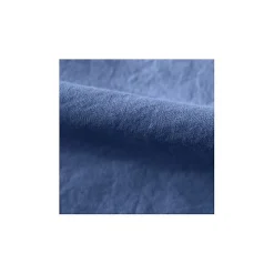 Vent Du Sud Housse de couette Palace 100% coton teint lavé - Palace Indigo - Housse de couette 200 x 200 cm