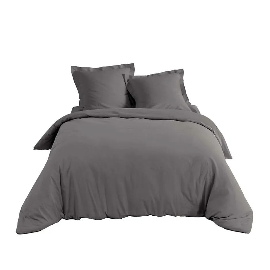 Douceur D'Intérieur Housse de couette Percaline - - Housse de couette 260 x 240