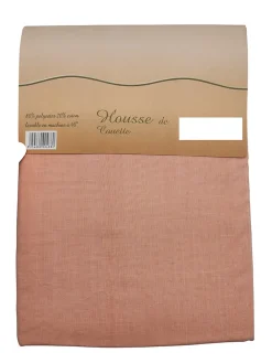 Mortreux Housse de couette Polycoton Pêche - 2 personnes 220 x 240 - Toutes saisons -
