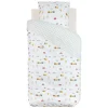 Eden Housse de couette reversible + 1 taie Petites voitures Discount