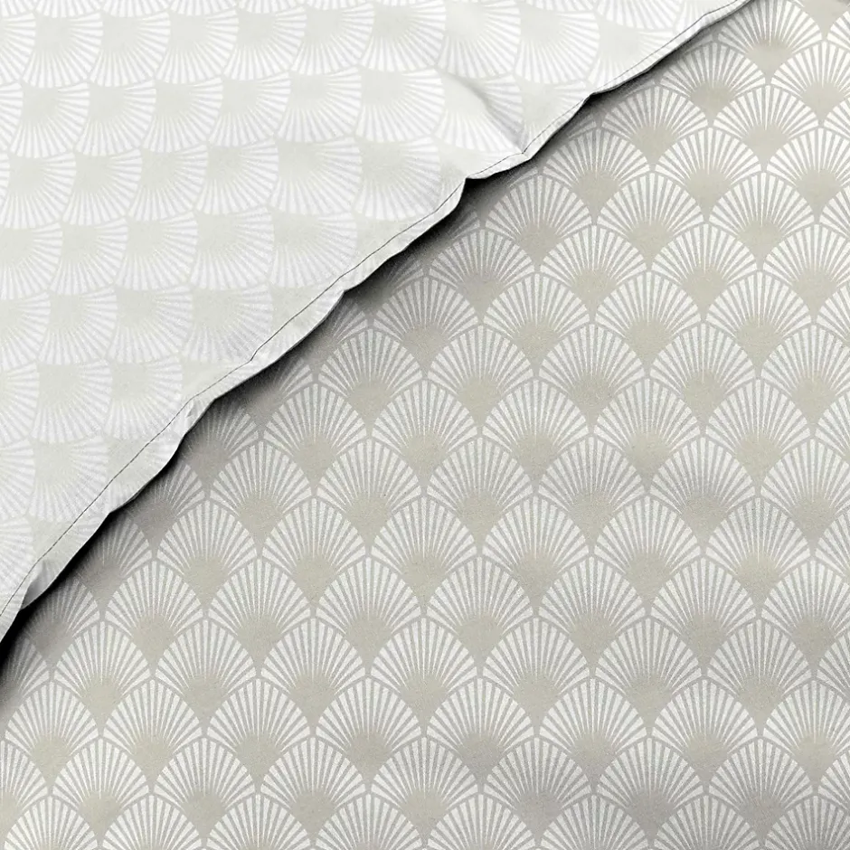 Douceur D'Intérieur Housse de couette réversible 240 x 220 cm + 2 taies Coton 57 fils RAONI New