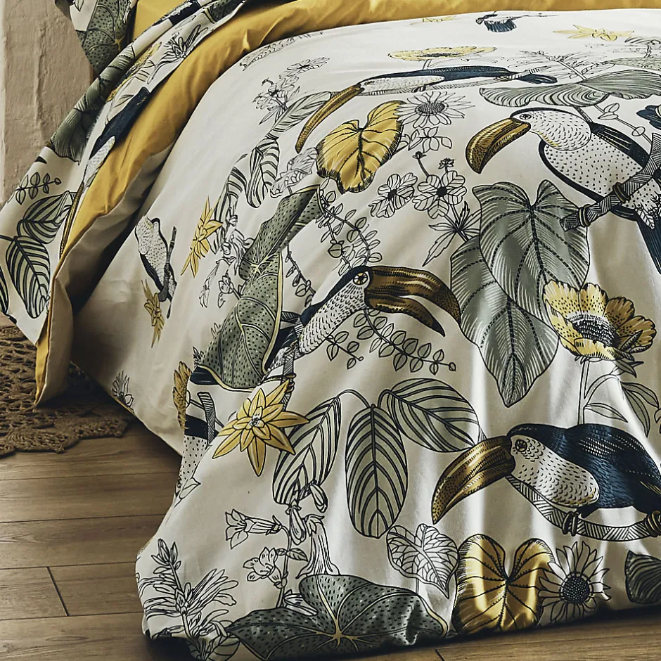 Tradilinge Housse de couette Toco (240x220 cm - Kaki) Best