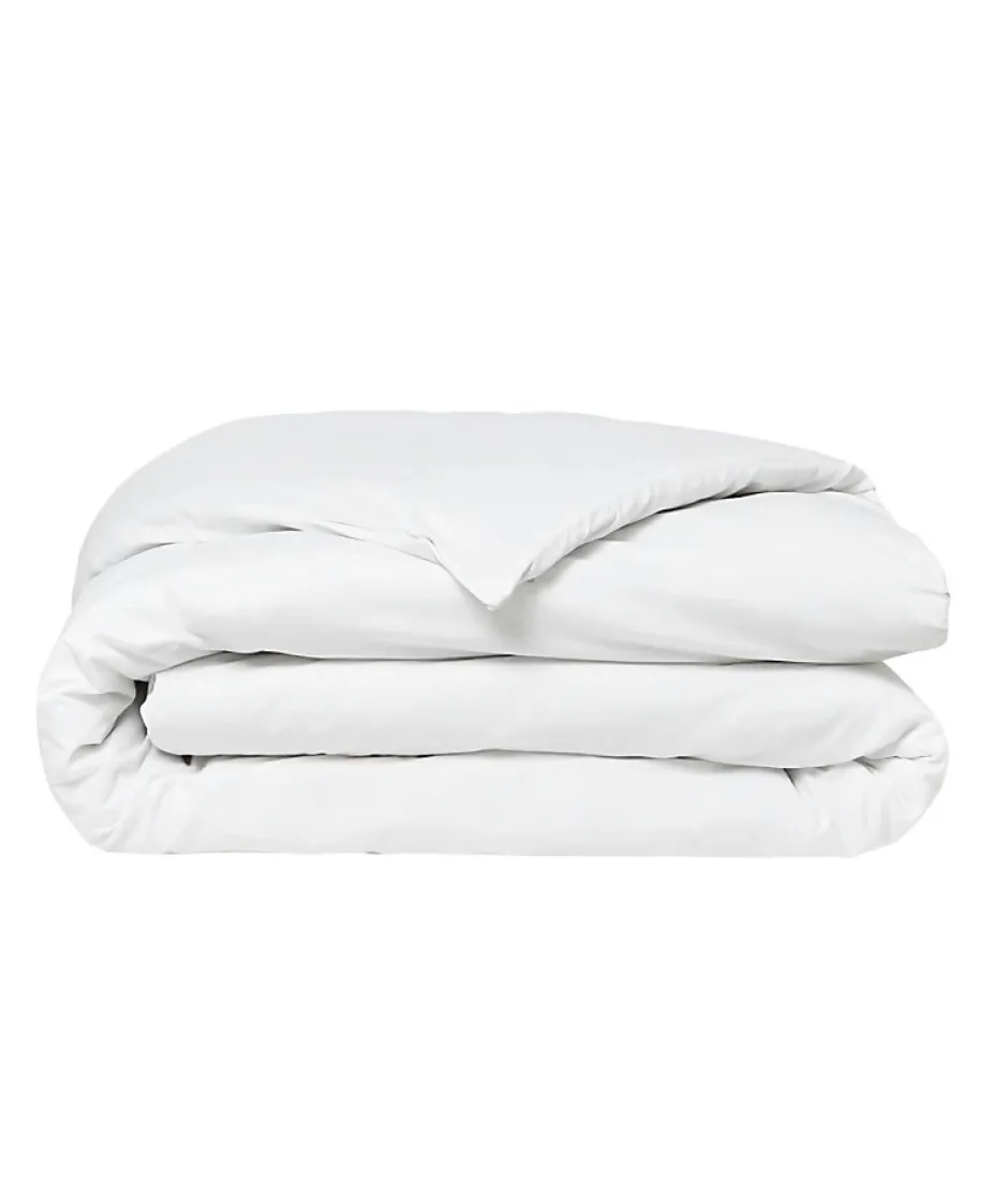 Todays Tools Housse de couette TODAY Essential - 140 x 200 cm - 1 personne - 100% Coton uni - Craie
