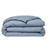 Todays Tools Housse de couette TODAY Essential - 240 x 260 cm - 2 personnes - 100% Coton uni - Denim Outlet