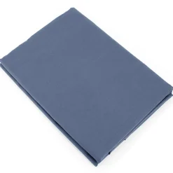 Linnea Housse de couette uni 260x240 cm coton ALTO bleu Jean Discount