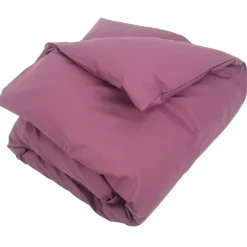Linnea Housse de couette uni 280x240 cm coton ALTO Raisin Sale
