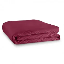 Univers Décor Housse de couette unie Rouge 260 x 240 cm / 100% Coton / 57 Fils/cm² pour lit 2 places "King Size" Clearance