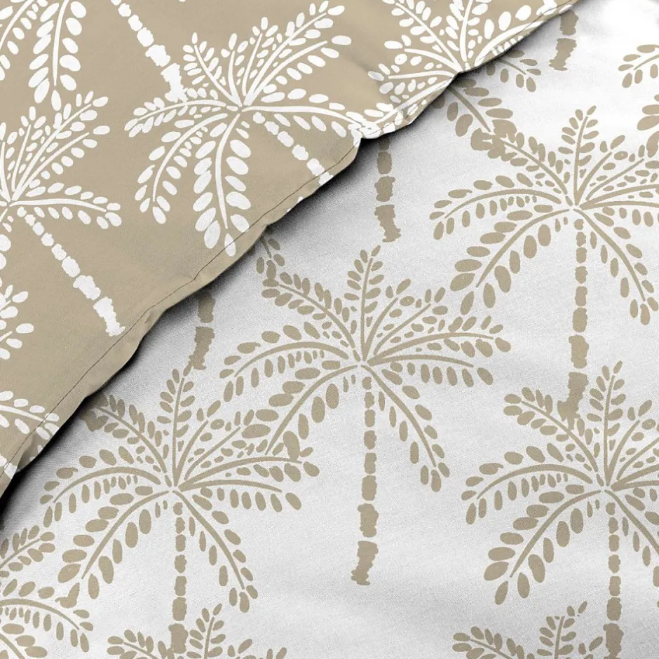 Douceur D'Intérieur Housse de couette 260x240 + 2 taies OLIANA 100% coton 57 fils Hot
