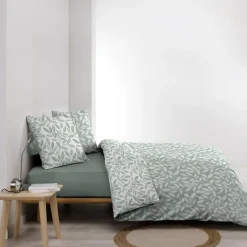 Douceur D'Intérieur Housse de couette 240x220 + 2 taies imprimées SEQUOIA New