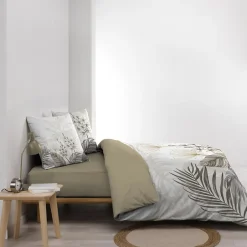 Douceur D'Intérieur Housse de couette 240x220 + 2 taies BASTILLE 100% coton