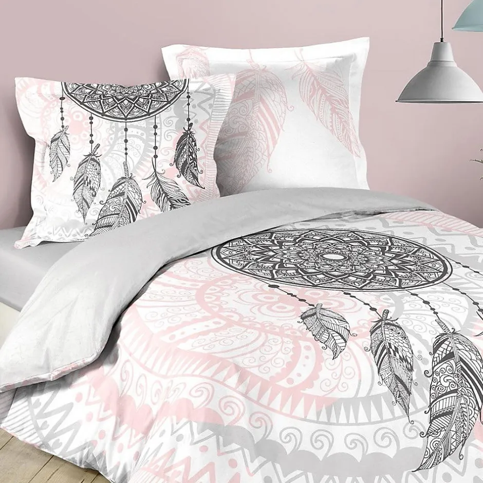 Douceur D'Intérieur Housse de couette 200x200 + 2 taies Namaste coton