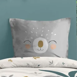 STOF Housse de couette 140x200 + 1 taie coton 57 fils