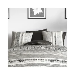 Atelier Du Coton Housse de couette 240x220 + 2 taies en coton 57 fils