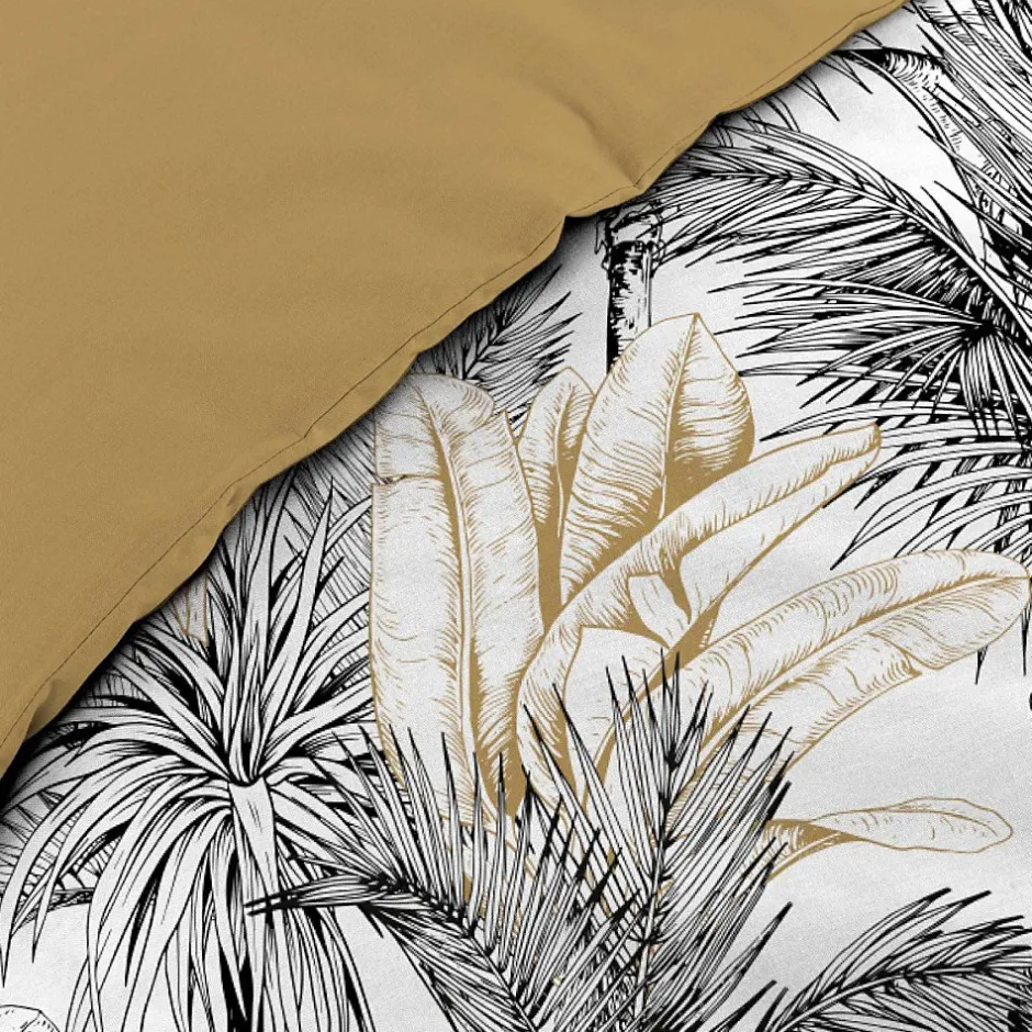 100Comfort Housse de couette 260x240 + 2 taies DAKAR 100% coton Hot